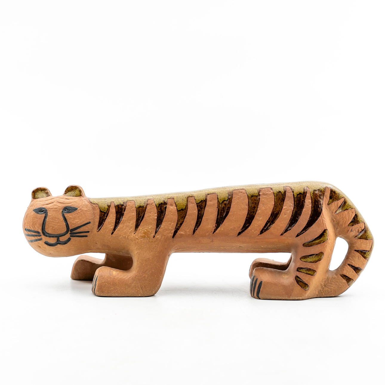 LISA LARSON. Figurine, “Tiger” from the series Africa, Gustavsberg ...