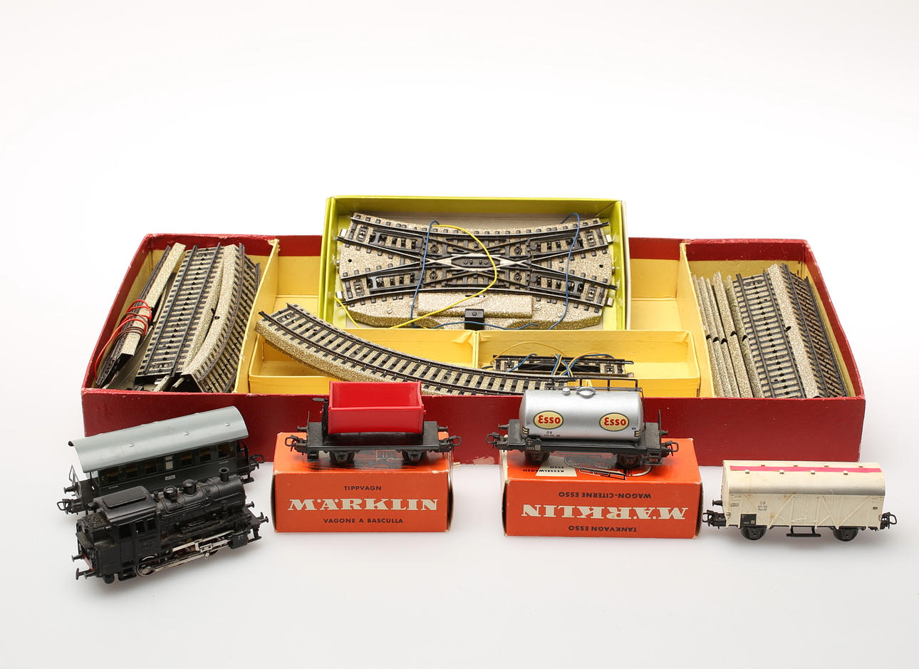 TÅGBANA , märklin med tillbehör, 1970-tal.