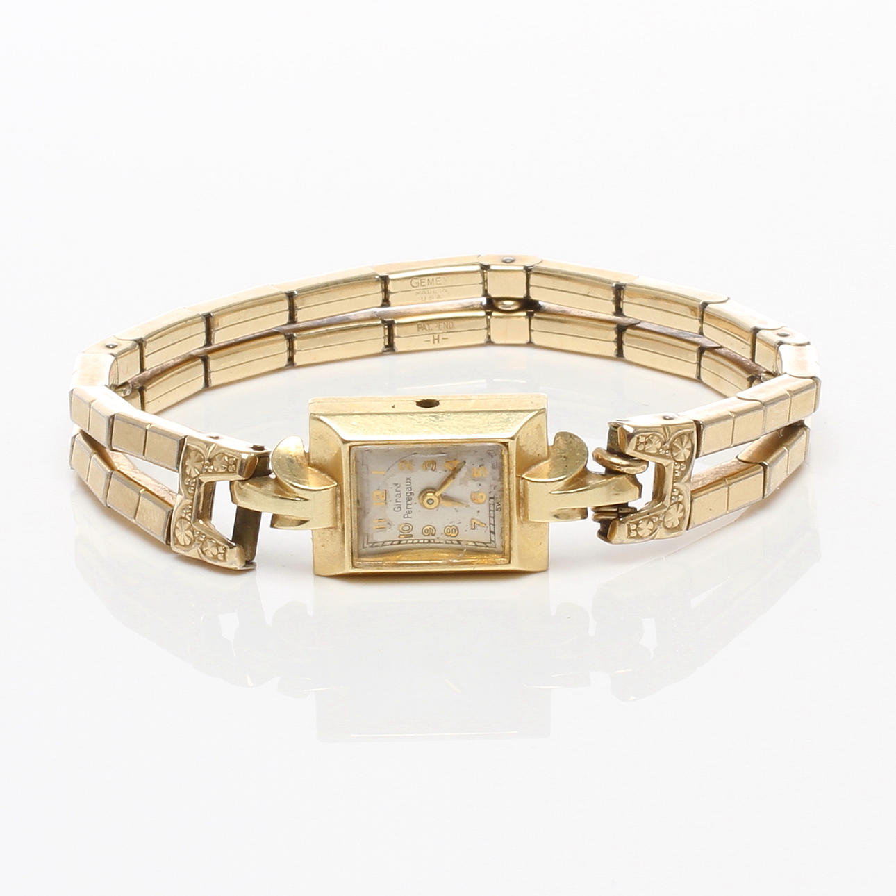ARMBANDSUR, dam, Girard Perregaux, cal 52 1302, boett av 14k guld.