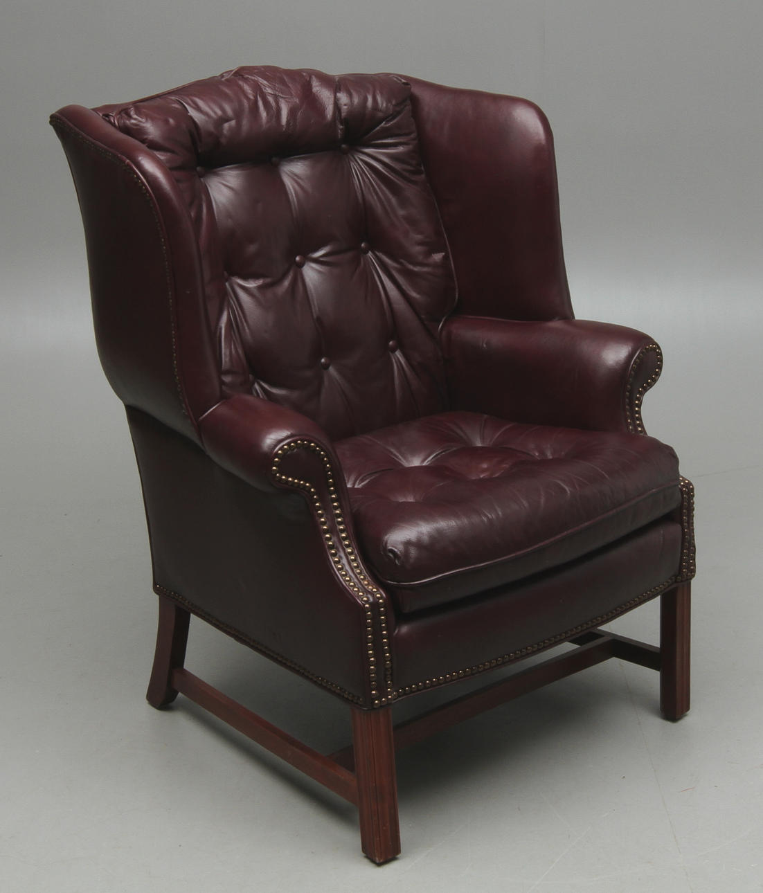 BIBLIOTEKSFÅTÖLJ, Classic Leather, 1900-tal.