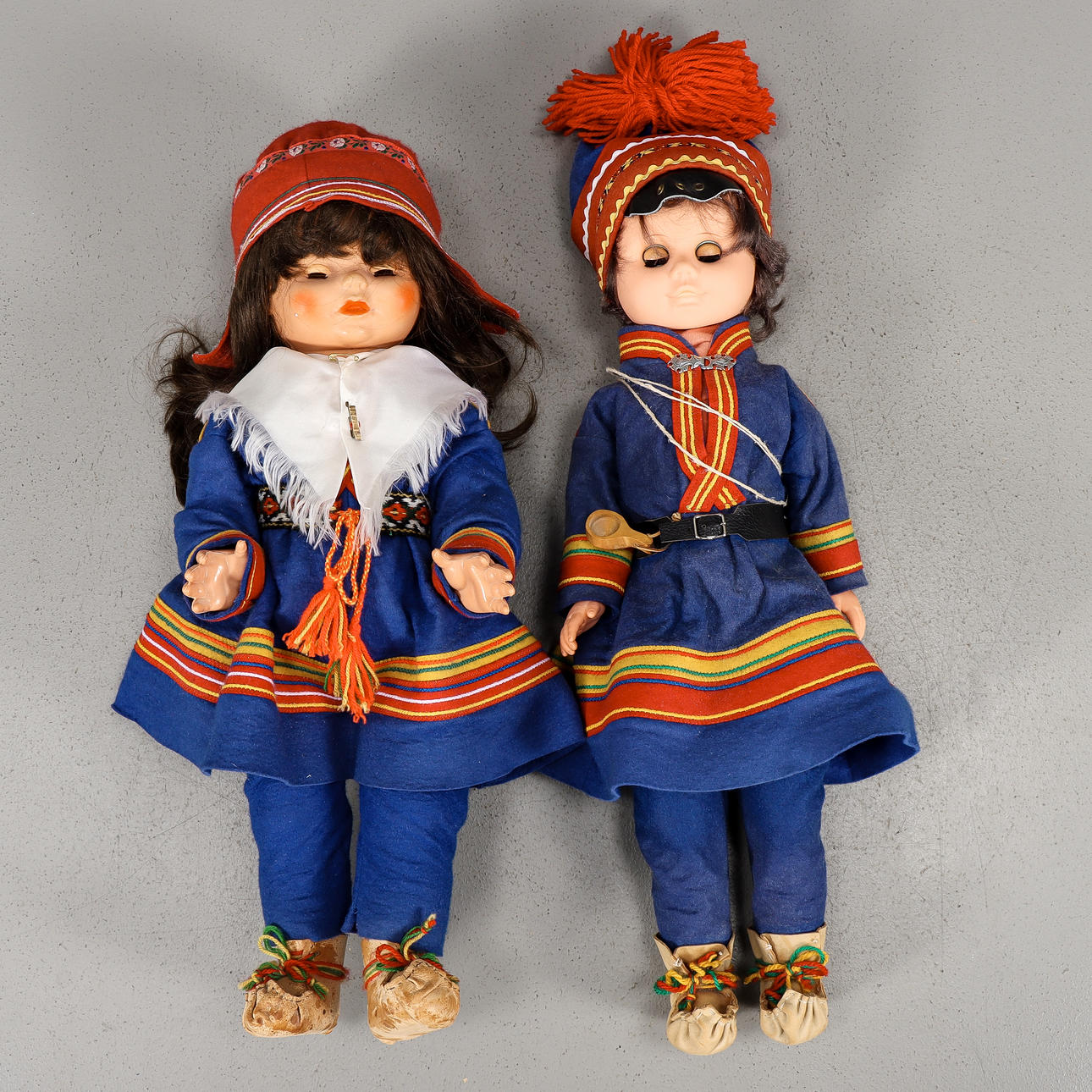 DOLLS 2 pieces, Sami clothing.
