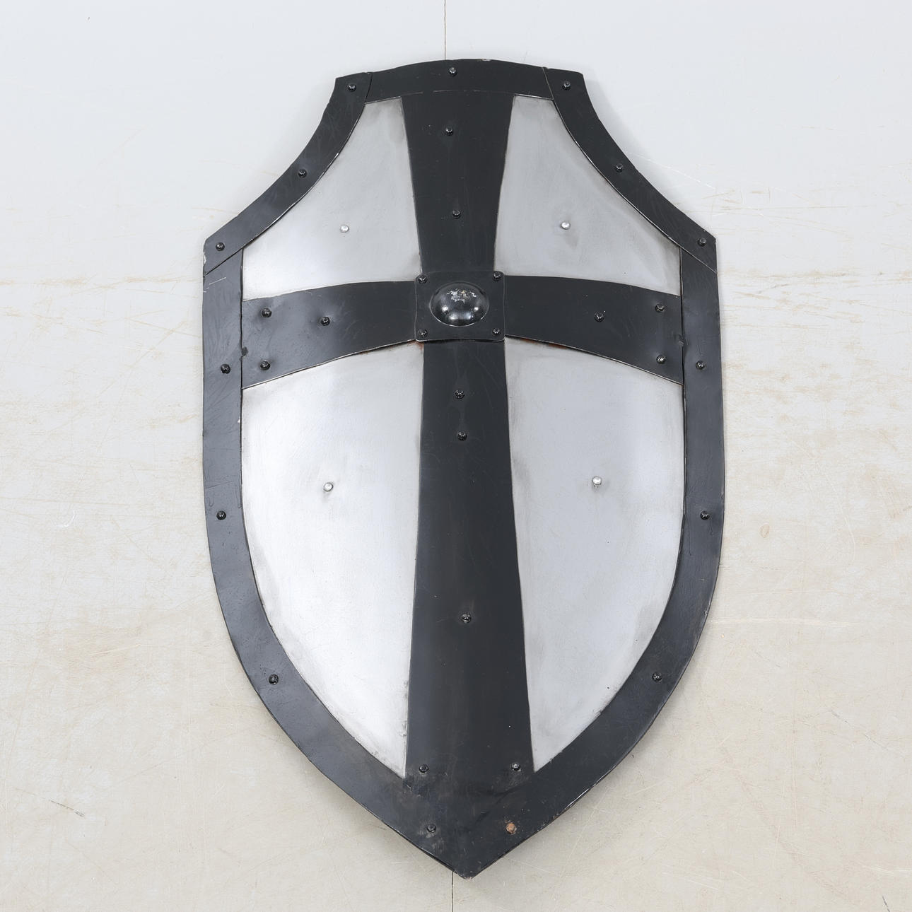 SHIELD. European medieval gothic style, metal, contemporary replica ...