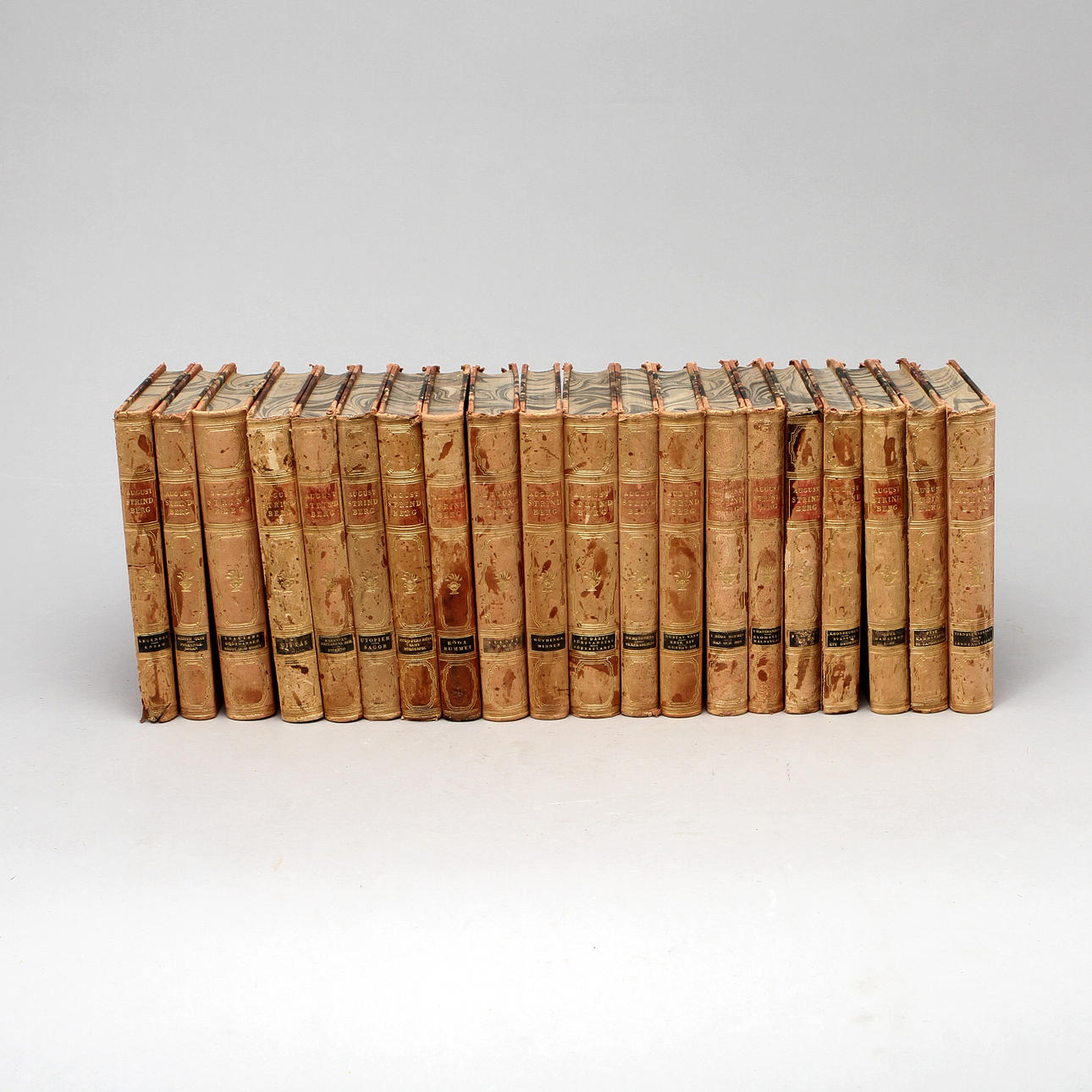 BÖCKER, 20 band, August Strindberg, Albert Bonniers Förlag, 1928 - 1929.