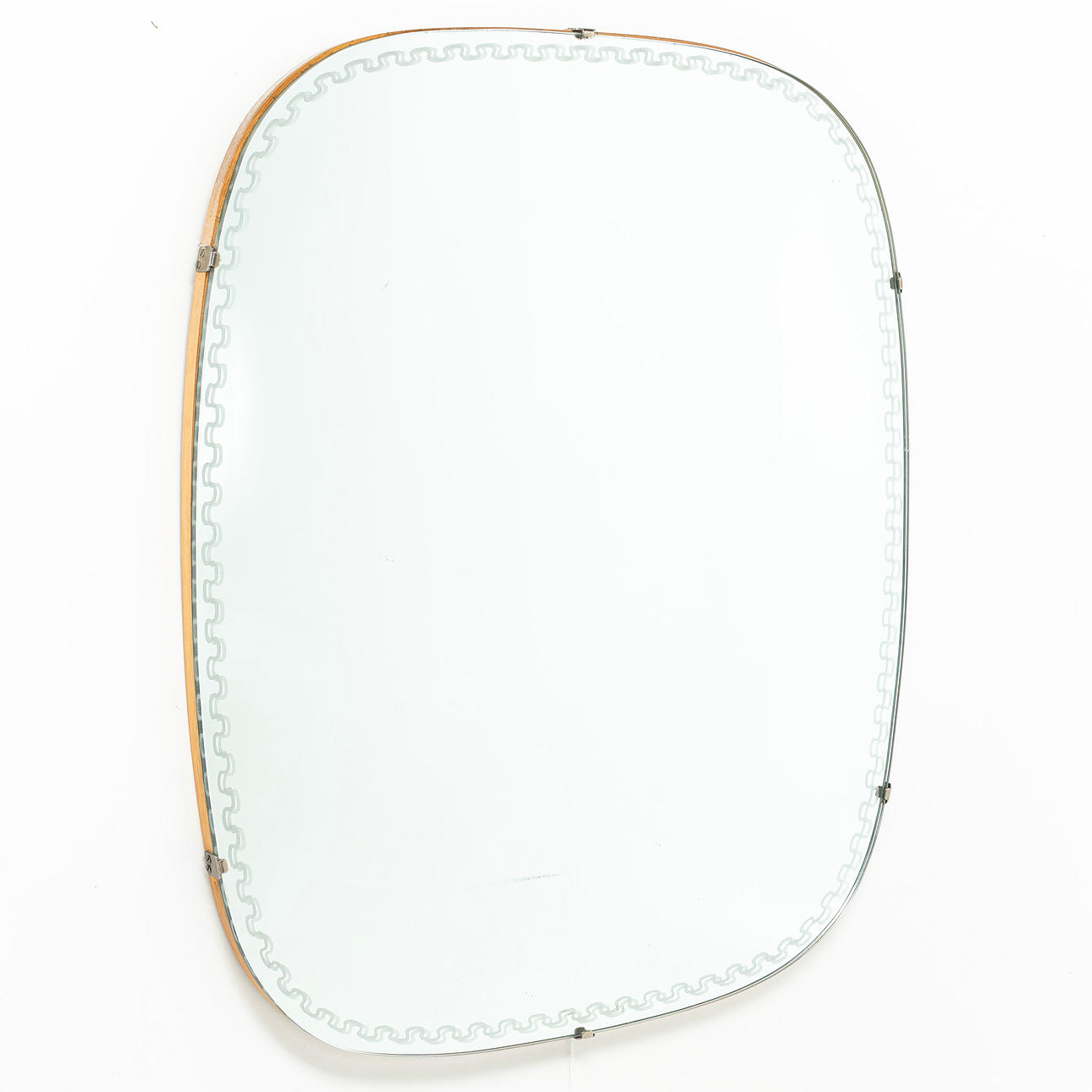 A Swedish Modern mirror, 1940s.