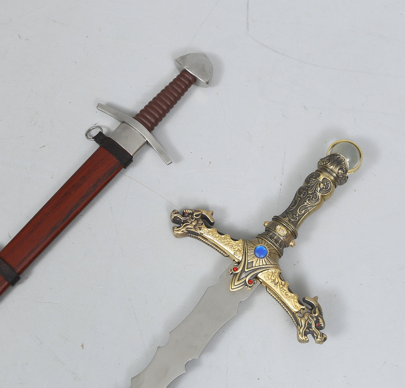 Two contemporary swords.