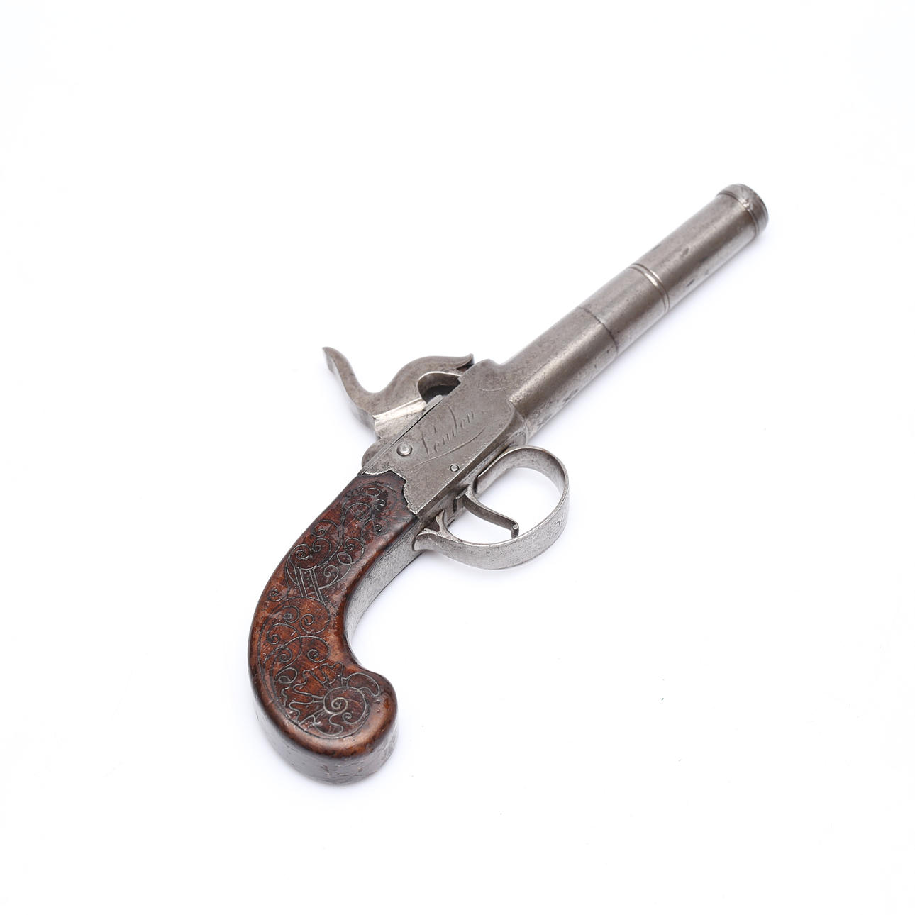 A SLAG LOCK PISTOL, 19th century. Weapons & Militaria - Guns & Rifles ...