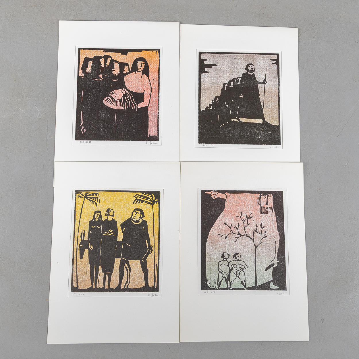 ÅKE HOLM. LINOLEUM CUT, 31 pcs. Art - Engravings & Prints - Auctionet