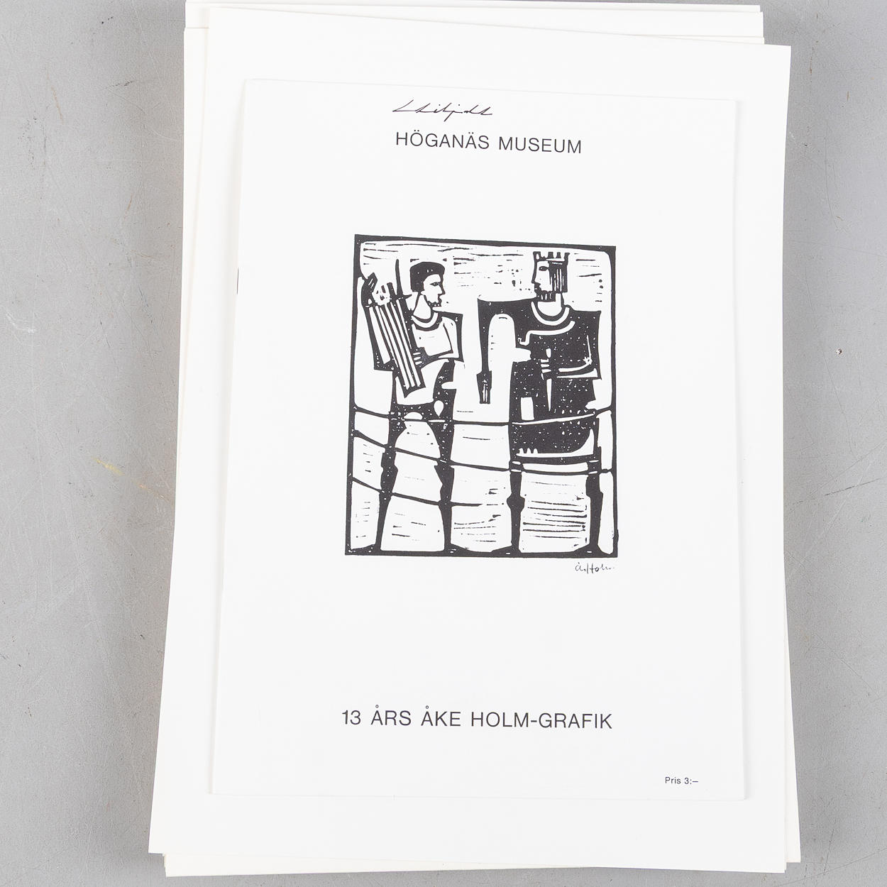 ÅKE HOLM. LINOLEUM CUT, 31 pcs. Art - Engravings & Prints - Auctionet