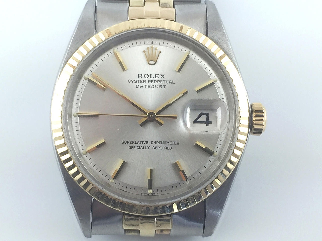 ROLEX Datejust Oyster Perpetual. Stål / 18k guld.