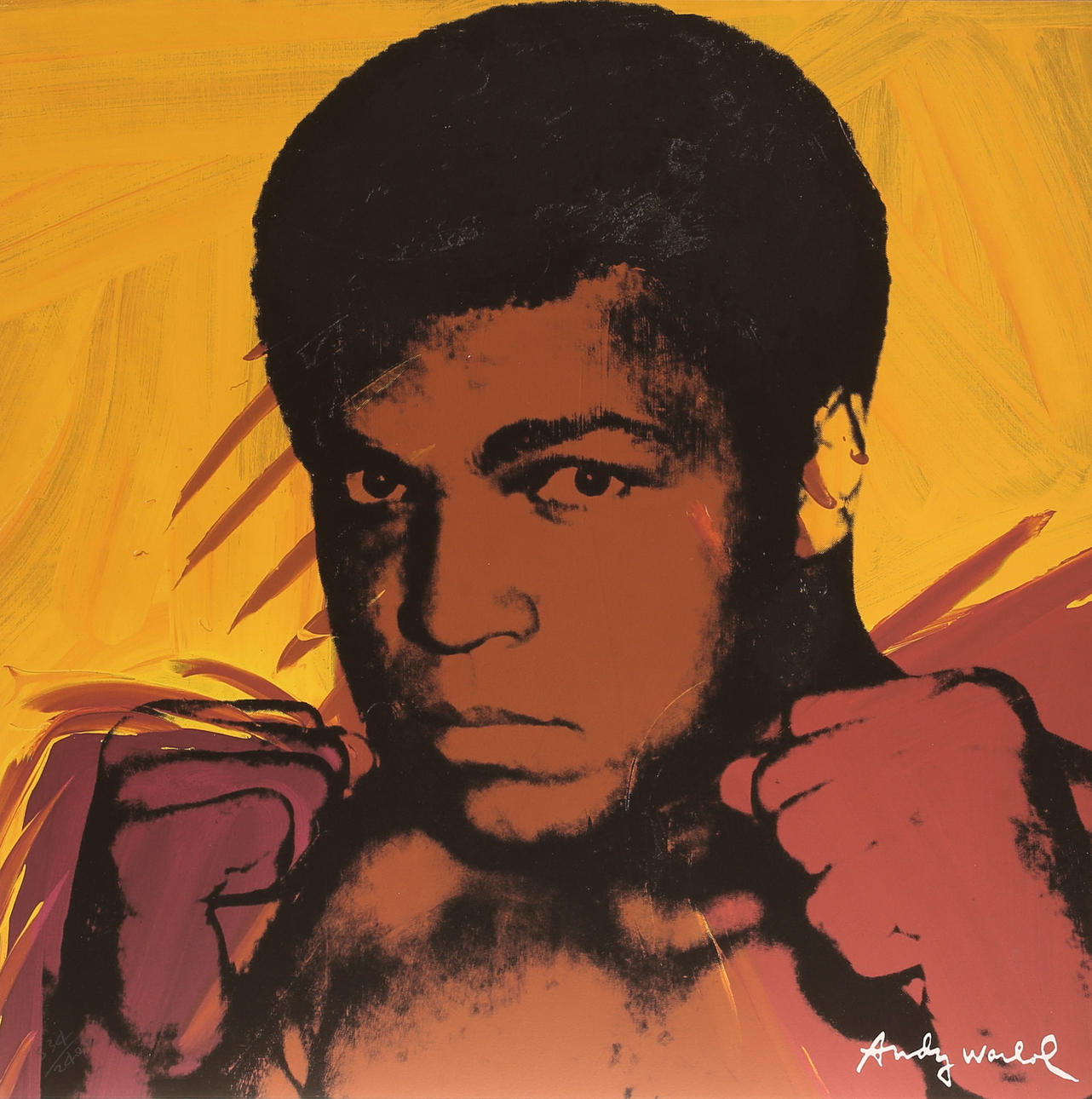 ANDY WARHOL, efter, litografiskt tryck.