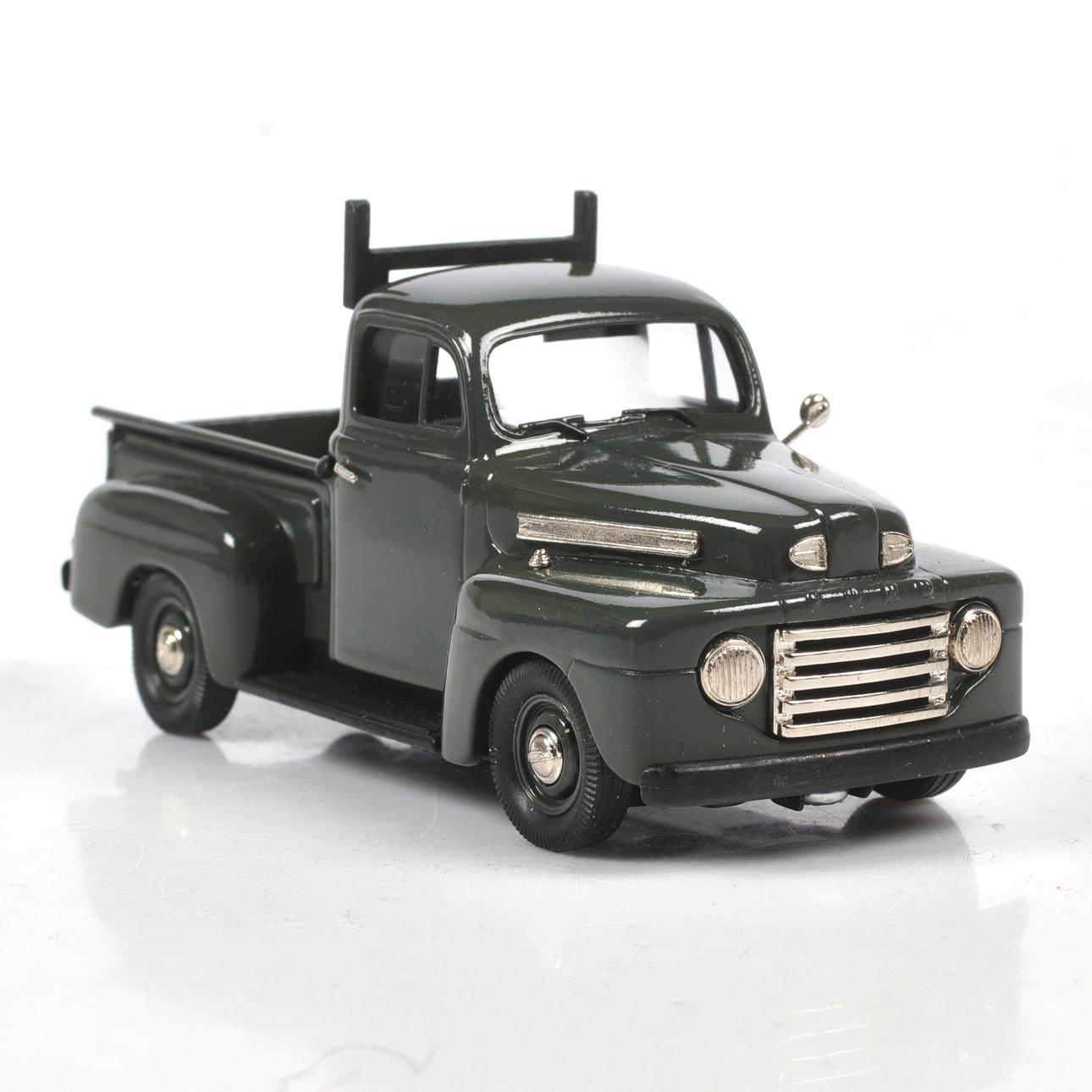 Maquette FORD F1 Pick-up 1948 échelle 1/43 - Bleu Métal - Collection Voiture Ancienne