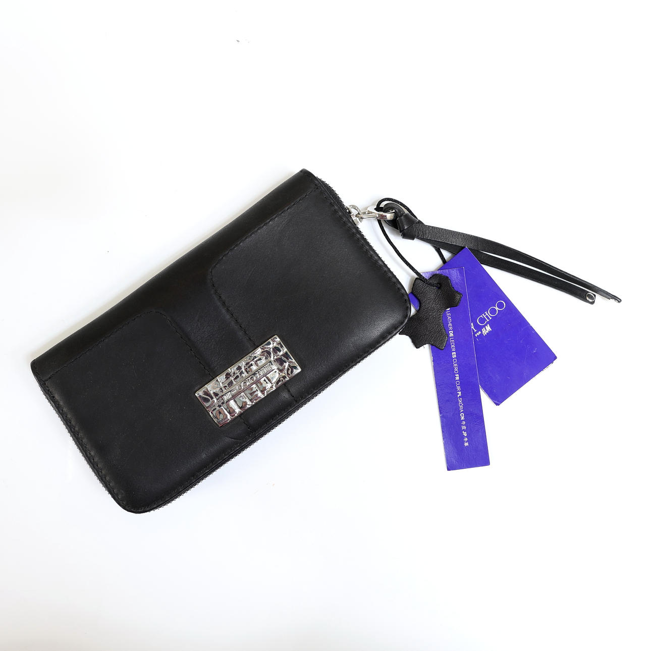 PLÅNBOK, läder, Jimmy Choo for HM.