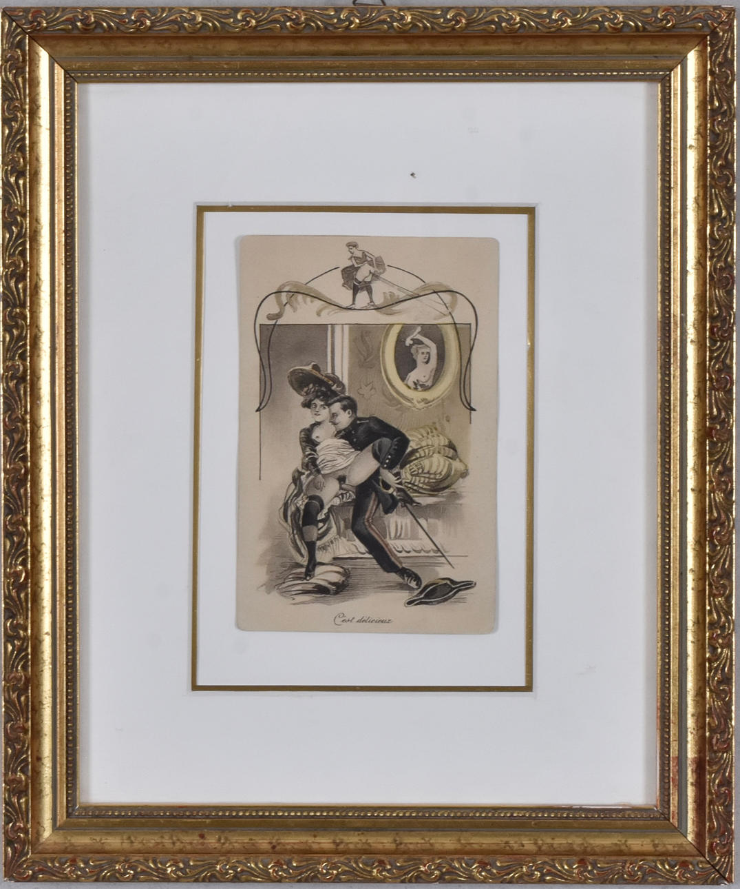 EDOUARD HENRI AVRIL. ekivokt postkort.