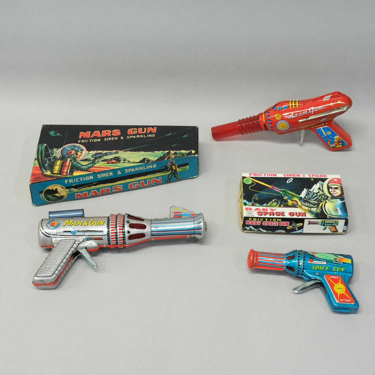 THREE SPACE GUNS JAPAN, SHEET.