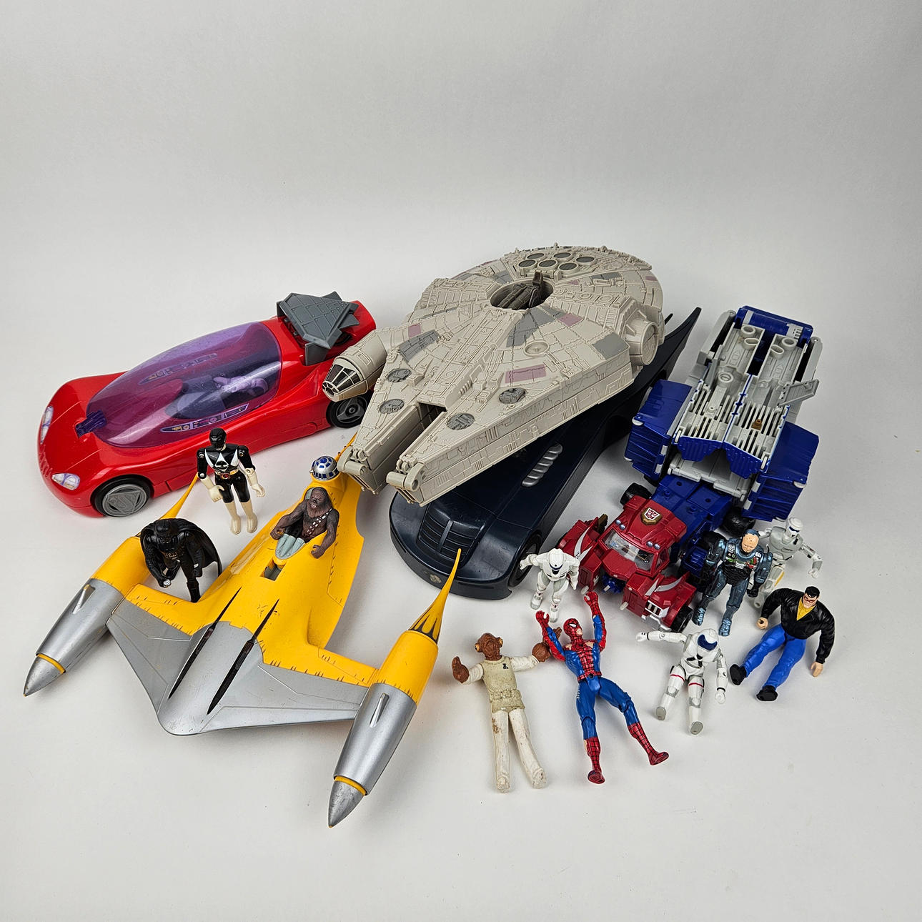 TOYS, including Star Wars, Transformers.