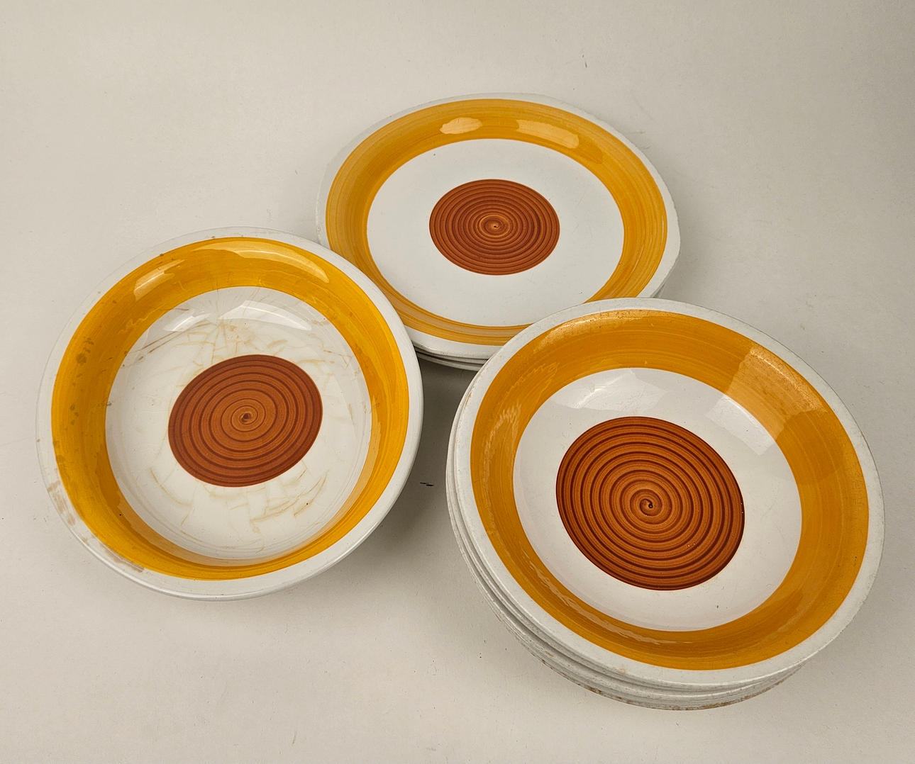 YUKO✽Gustavsberg ✽Oresund 18cm プレート3枚 Vintage Japanese