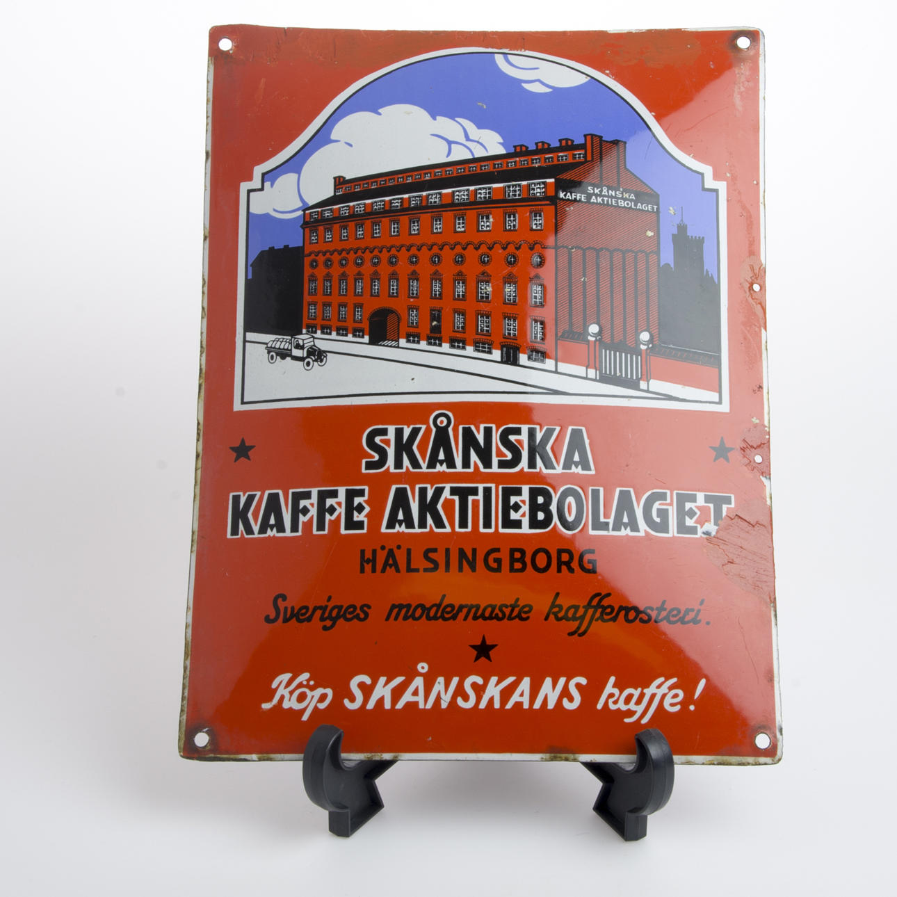 EMALJSKYLT, Skånska Kaffe Aktiebolaget, Hälsingborg.