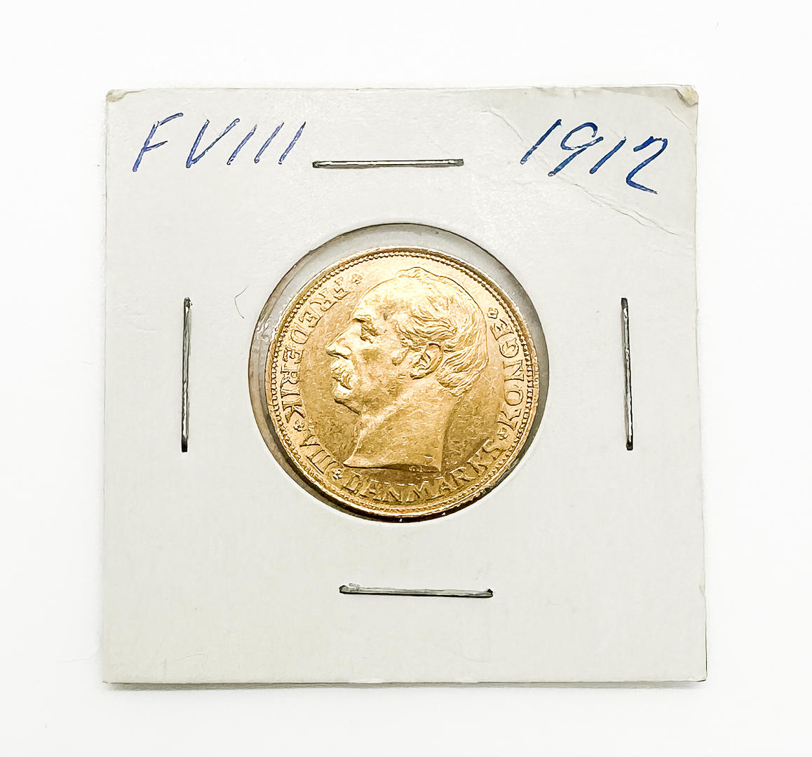 GOLD COIN, 20 kr. Denmark, 1912. Coins, Medals & Stamps - Coins & Banknotes  - Auctionet