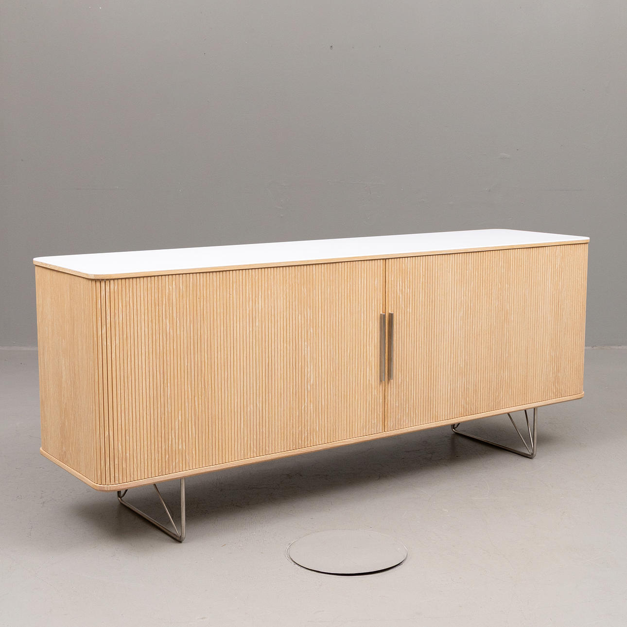 SÖREN NISSEN OCH EBBE GEHL. Sideboard AK 2730, white oiled oak and
