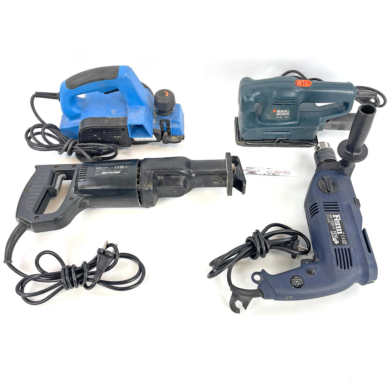 POWER TOOLS, 4 pieces.