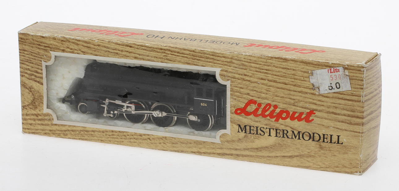 MODELLTÅG LILIPUT ånglok 10750 A 3/5 600 i originalkartong.