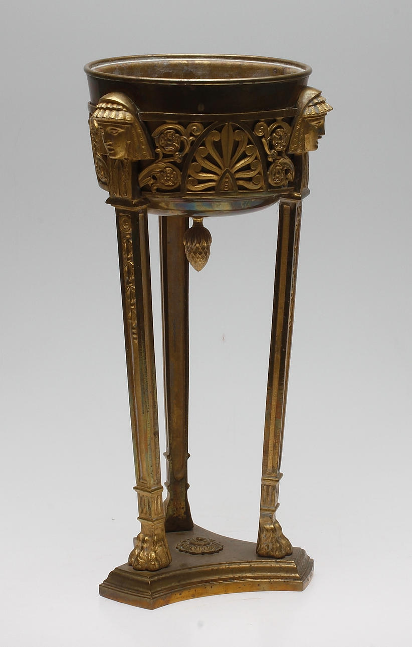 BORDSFOTOGENLAMPSFOT, senempire, 1800-tal.