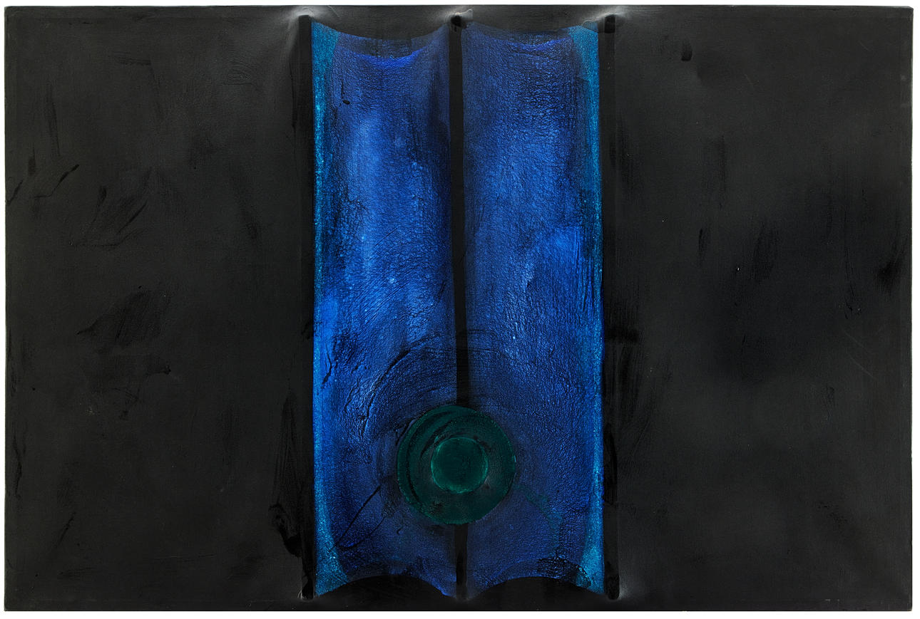 STIG SJÖLUND (F. 1955). Untitled, triptych.