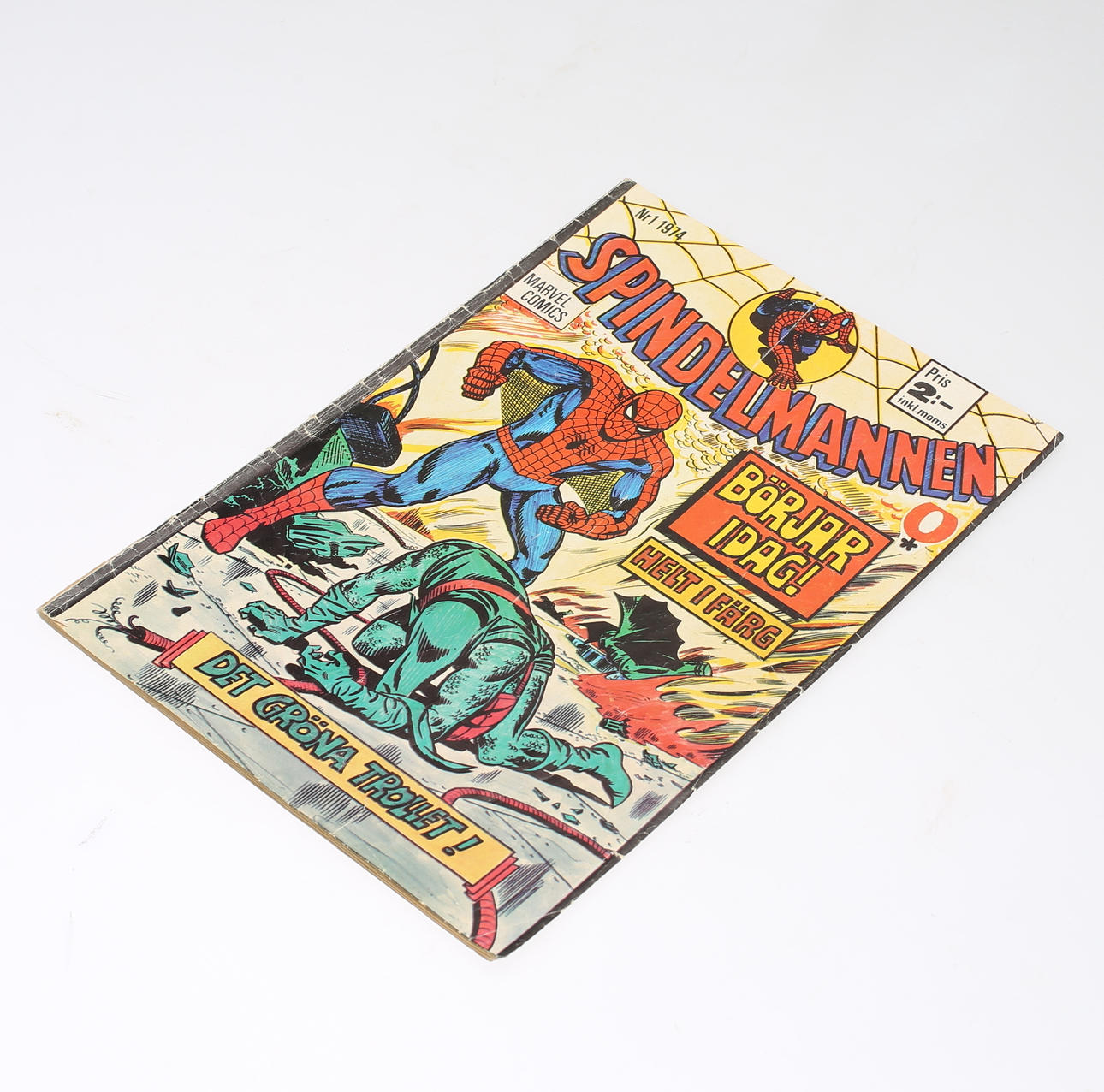 SERIETIDNING, Spindelmannen, Nr 1/1974.