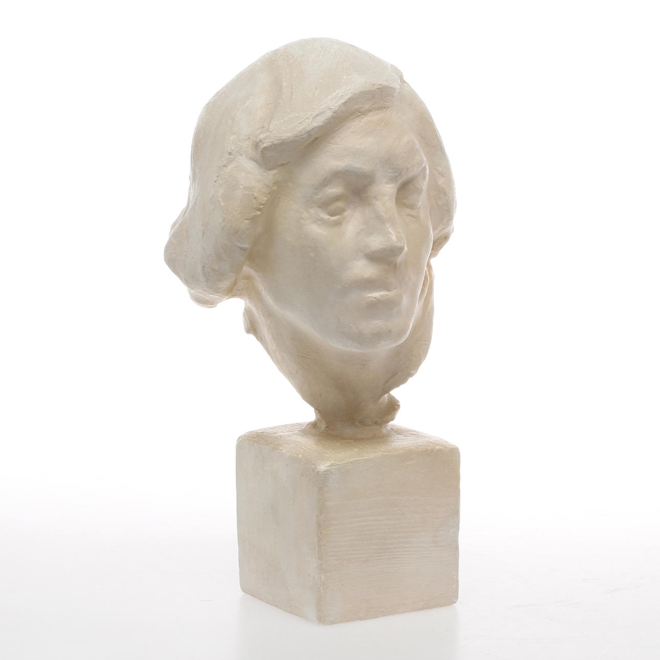 CHRISTIAN ERIKSSON. skulptur, gips, byst, signerad.