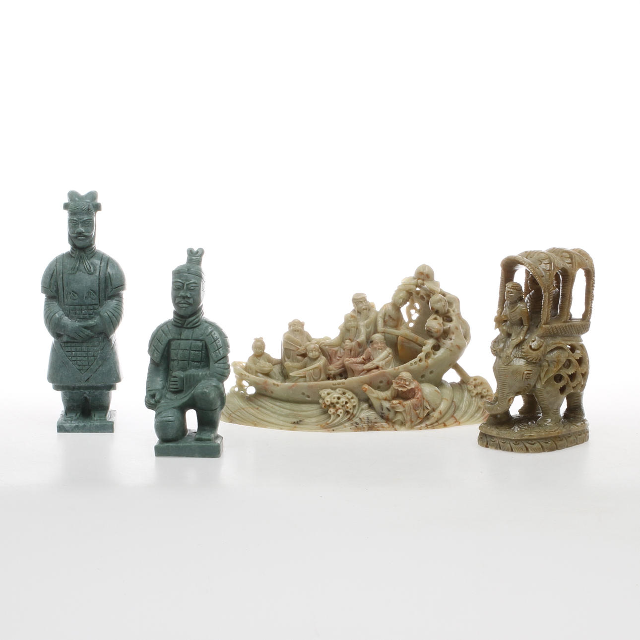 STENARBETEN, 4 st, orientaliska, 2000-tal.