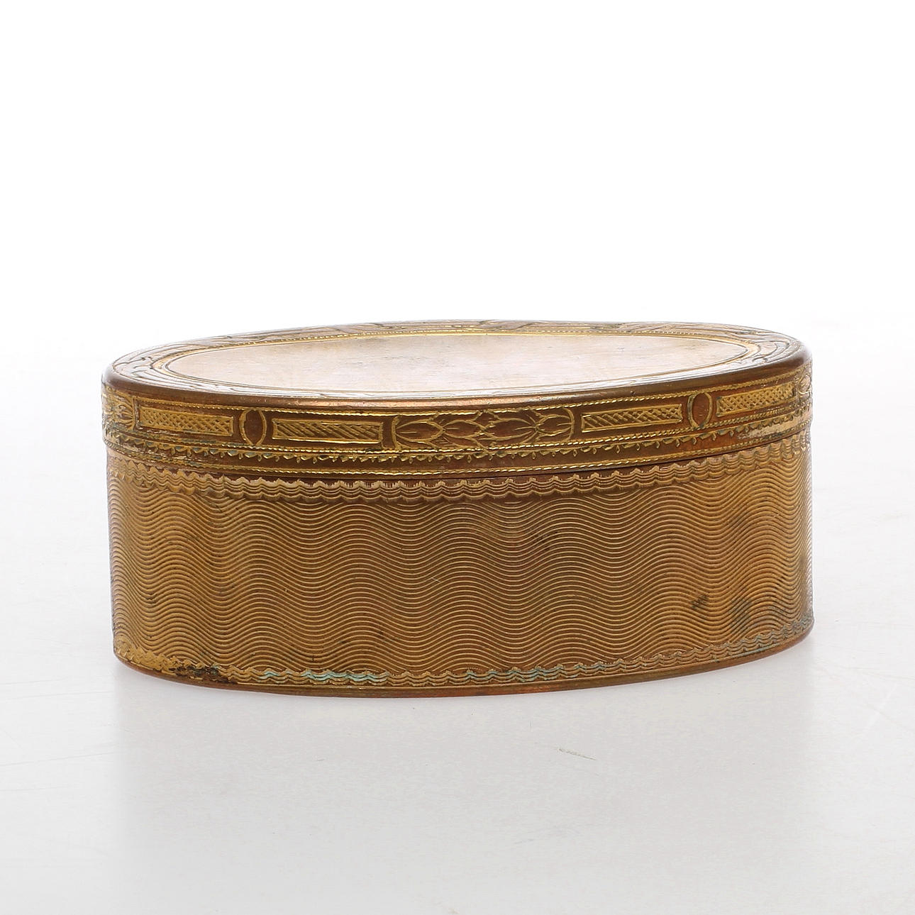 DOSA, förgylld mässing, möjligen Frankrike, 1800-tal.