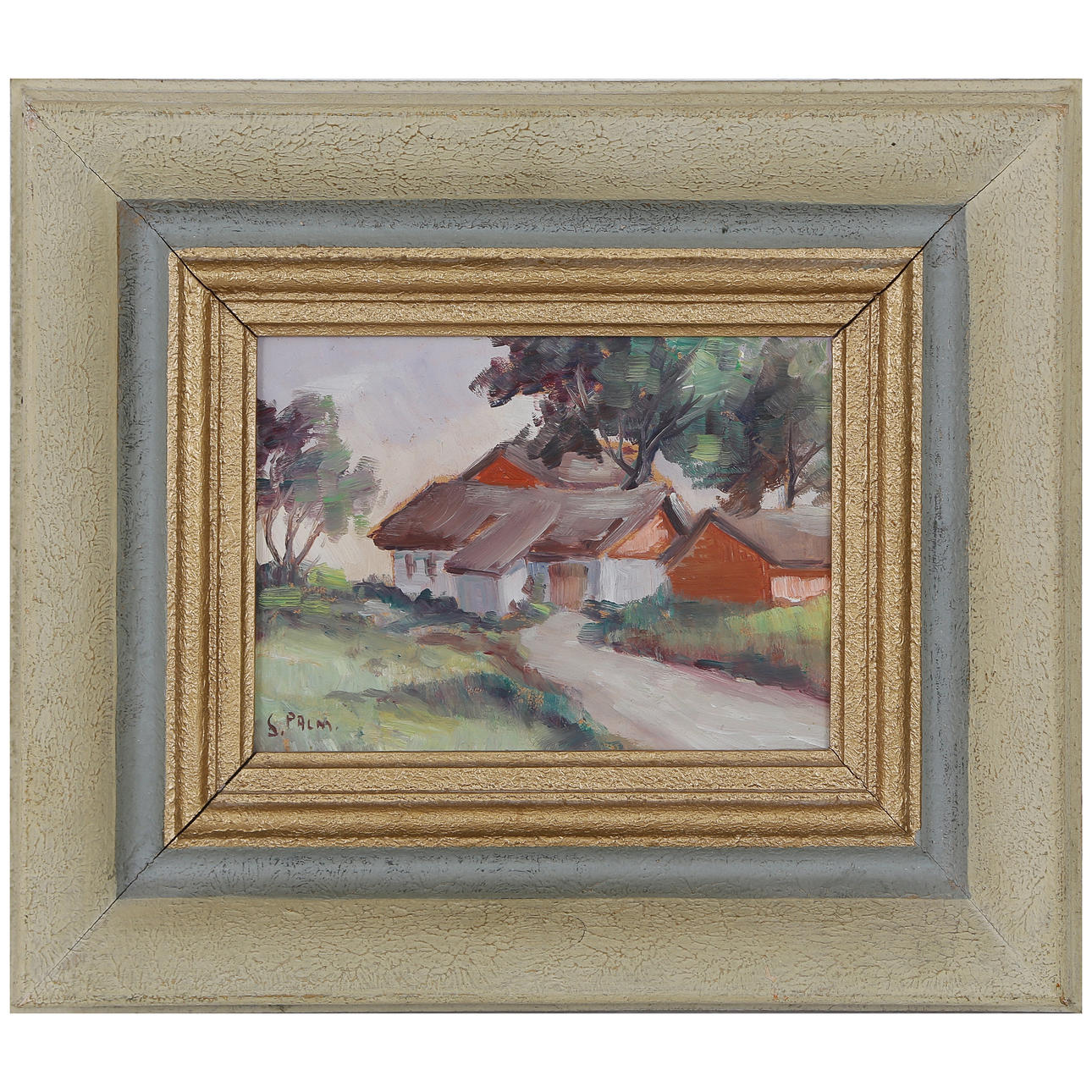 UNIDENTIFIED ARTIST, OIL ON PANEL, SIGNED S. PALM. Art - Paintings ...