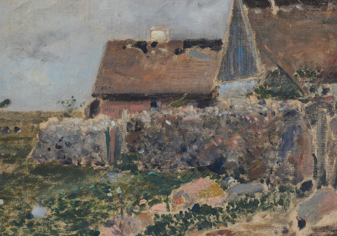 WILHELM VON GEGERFELT. Olja på duk.