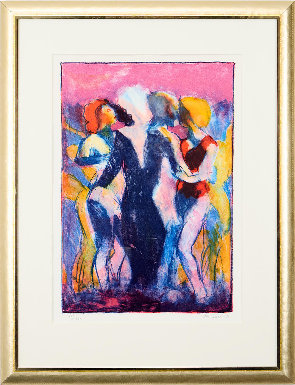 PETER DAHL. Dancing couple.