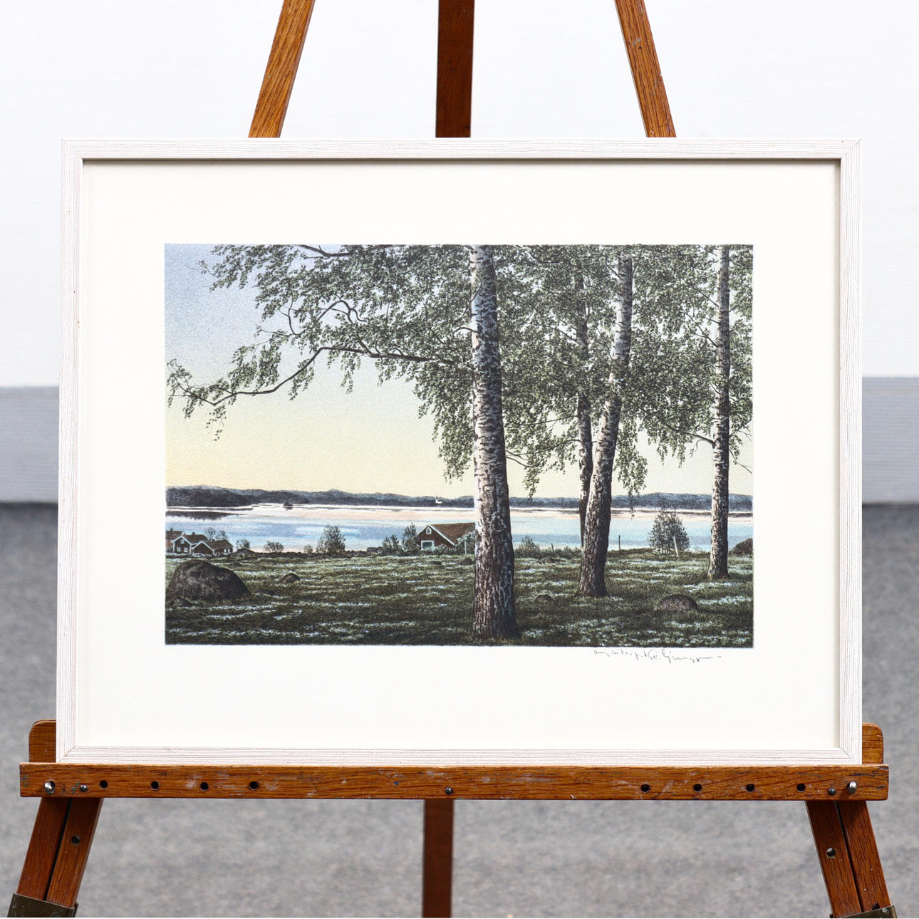 REINHOLD LJUNGGREN. LITHOGRAPHY.