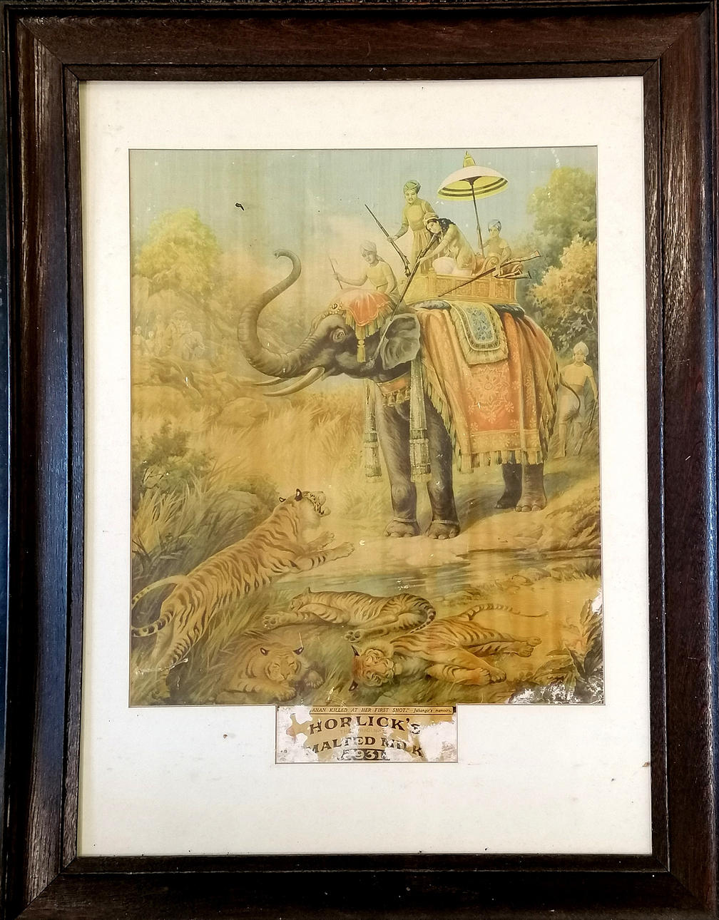 ORIGINAL HORLICKS MALTED MILK POSTER.