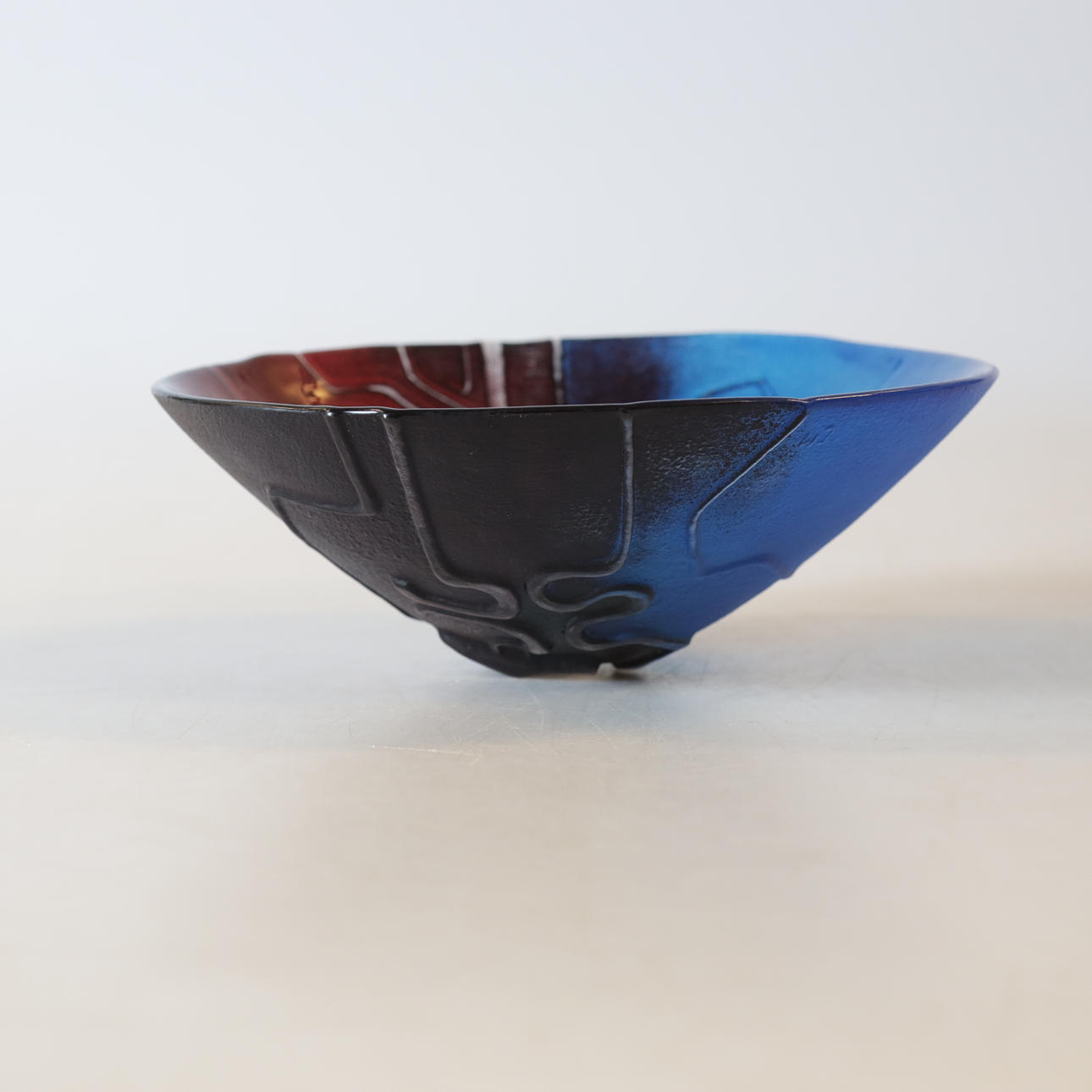 MATS JONASSON. Skål, glas, Målerås.