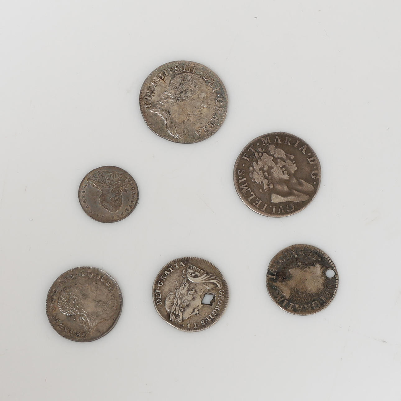 COLLECTION OF MAUNDY MONEY (6). Coins, Medals & Stamps - Coins ...