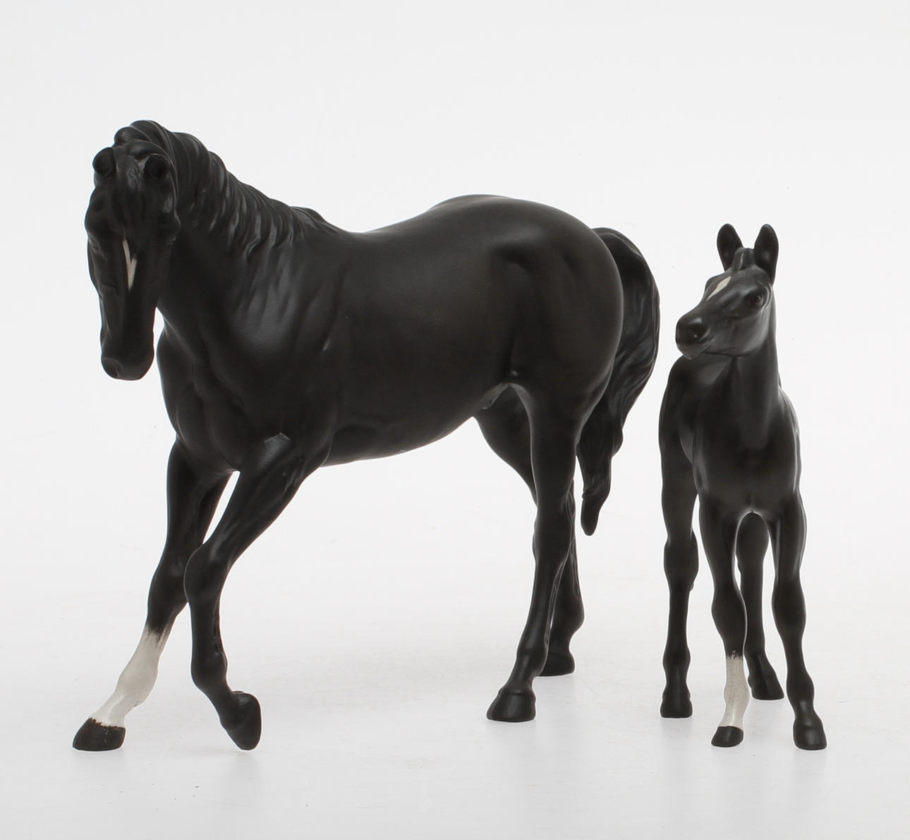 FIGURINER, 2 st, porslin, Beswick England.