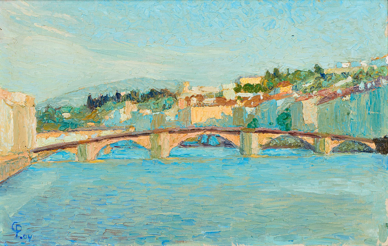 CARL PALME. Motifs from Florence.