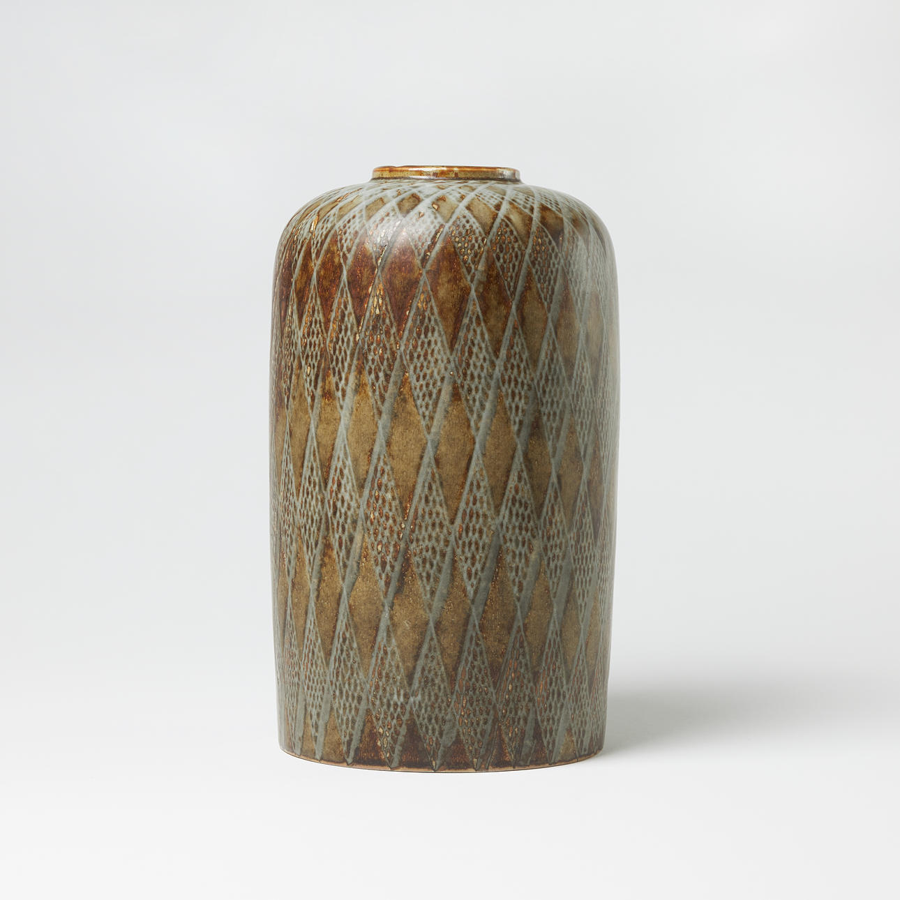 CARL-HARRY STÅLHANE. Vase, Rörstrand, unique, stoneware.