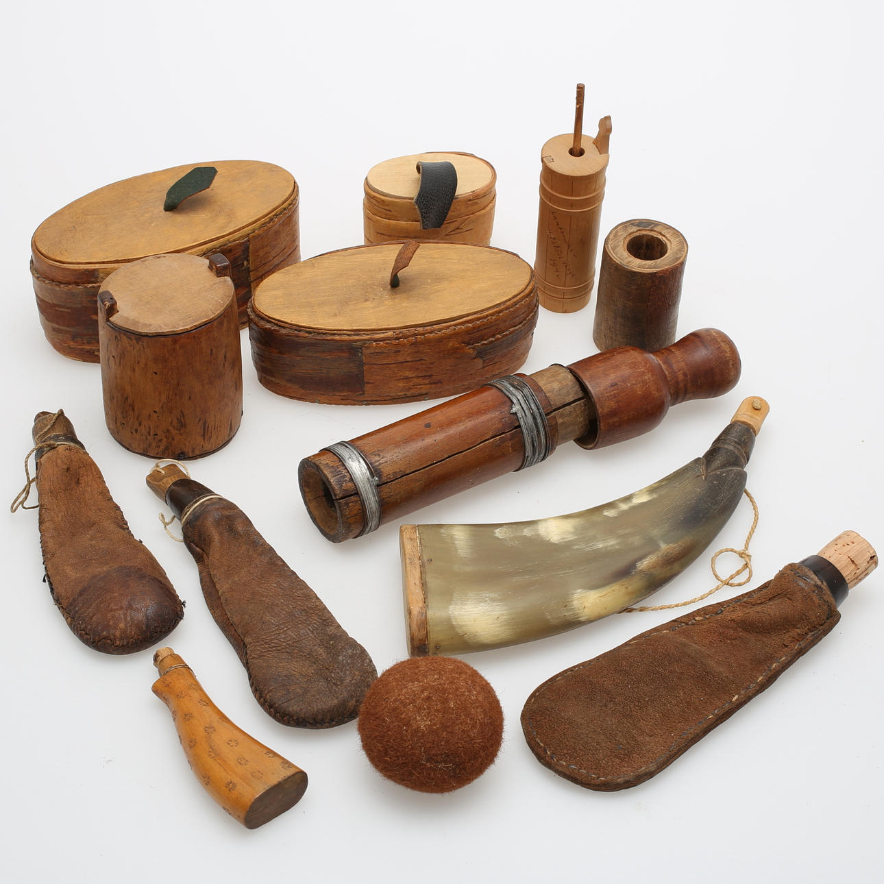 KRUTHORN, HAGELPUNGAR, TRÄASKAR m.m.