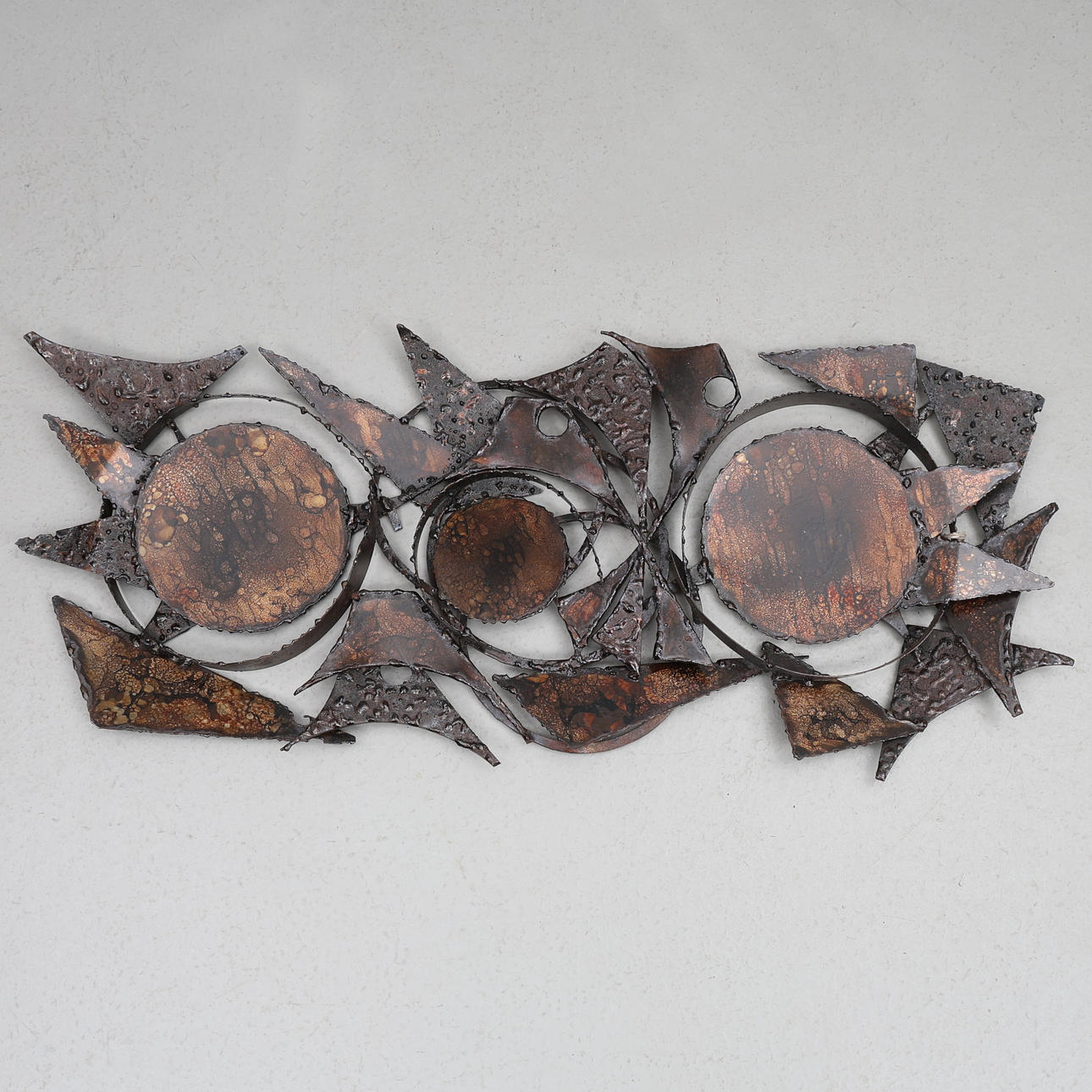 UNKNOWN ARTIST, metal sculpture, (possibly Henrik Horst). unsigned.