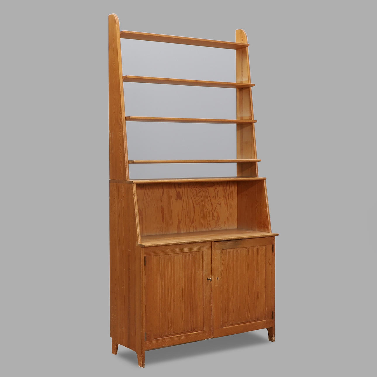 CARL MALMSTEN. Bookcase with cupboard, “Everyday”, branded.