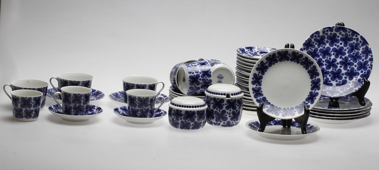 SERVISDELAR, 20 delar, porslin, "Mon Amie", Marianne Westman, Rörstrand.
