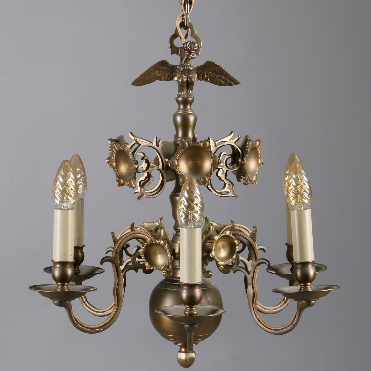 LJUSKRONA, malm, barockstil, 1900-tal.