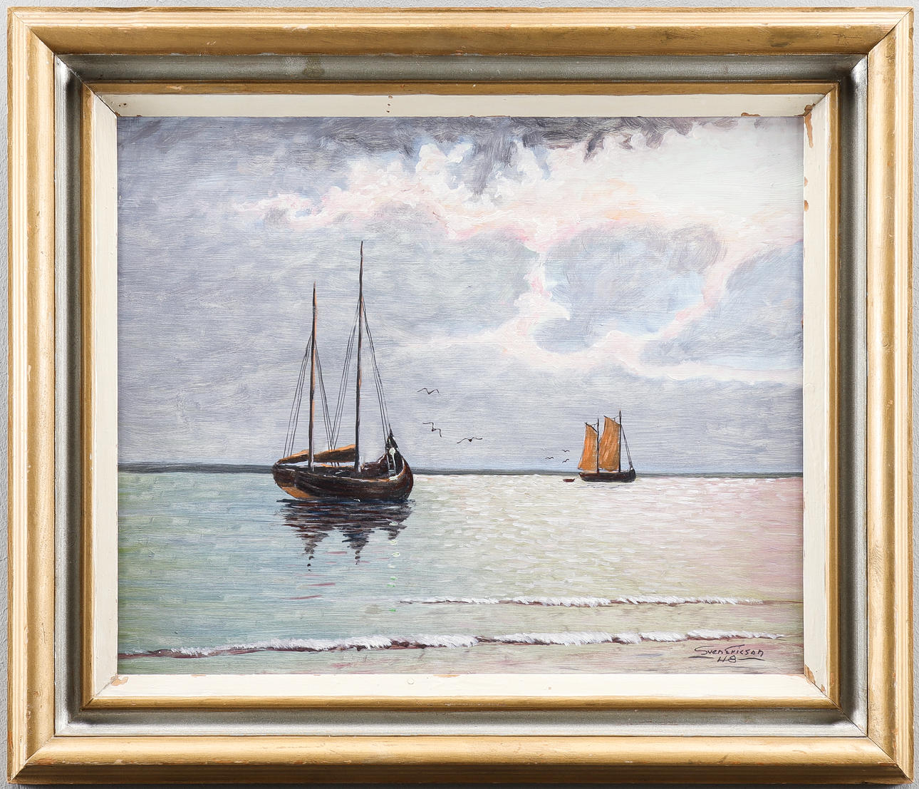 SVEN ERICSON oil on panel, signed 48.