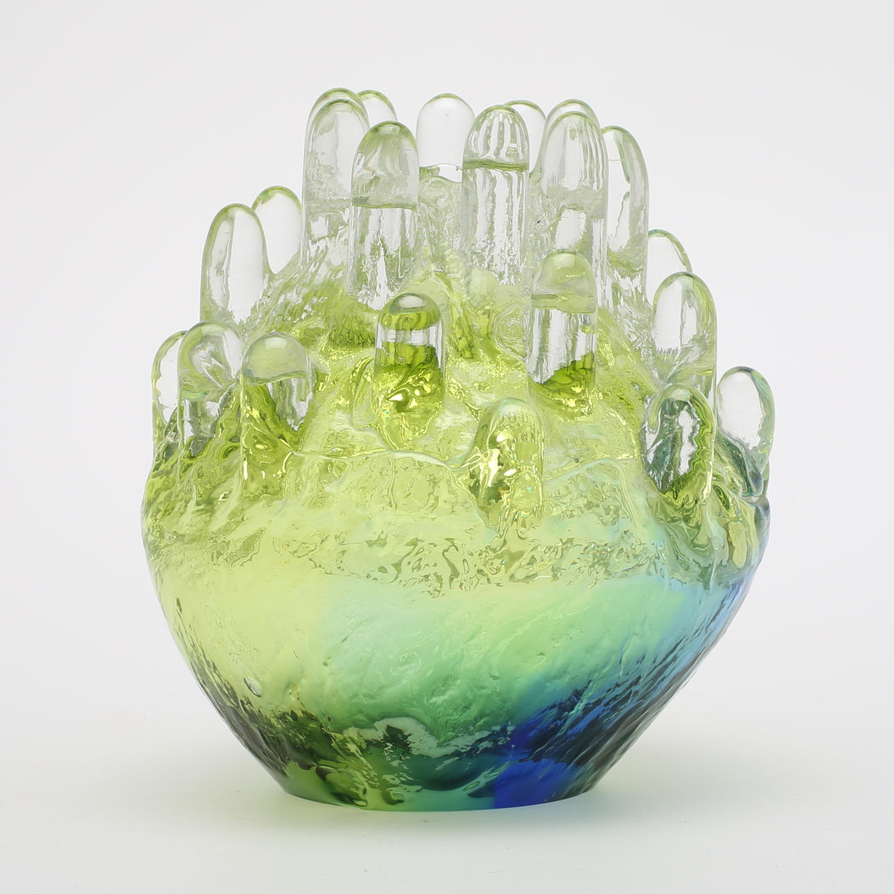 LJUSLYKTA, glas, "Polar", Göran Wärff Kosta, osignerad.