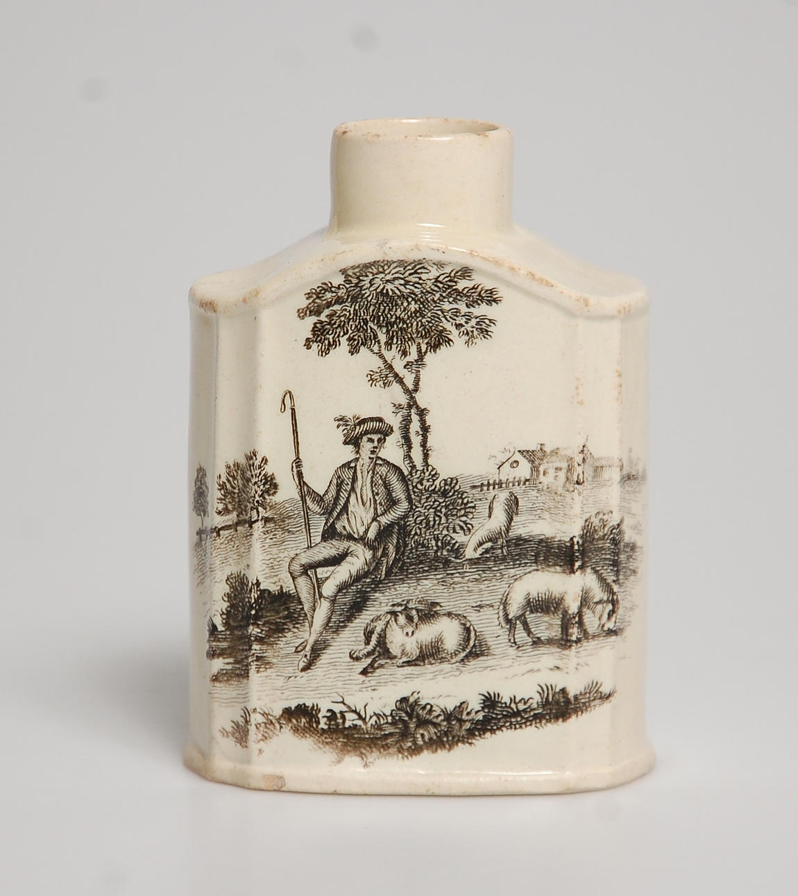 TEDOSA, porslin " Shephard and Tea drinkers " Wedgewood ca 1765.