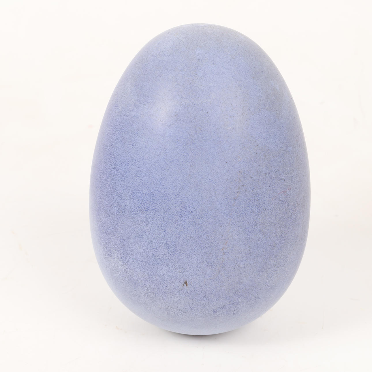 PER LILY BRANCH. Sculpture, egg, stoneware, signed.